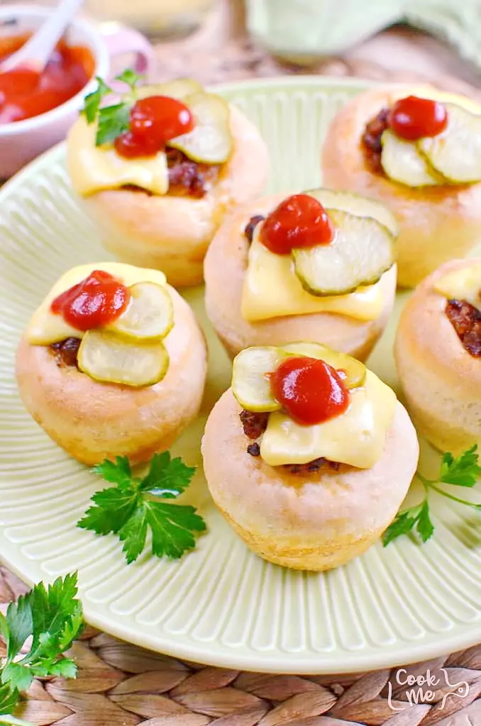 Homemade Cheeseburger Muffins