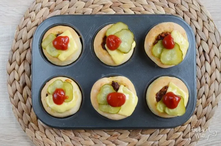 Step 9 - Homemade Cheeseburger Muffins