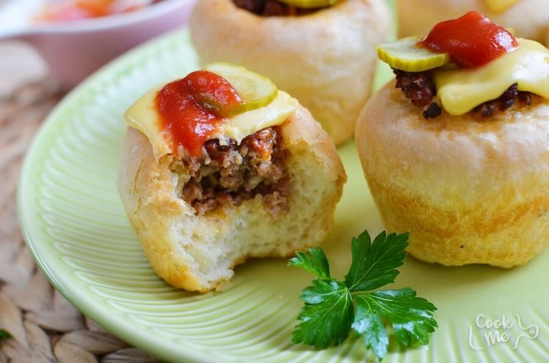 Homemade Cheeseburger Muffins Recipe Cook.me Recipes