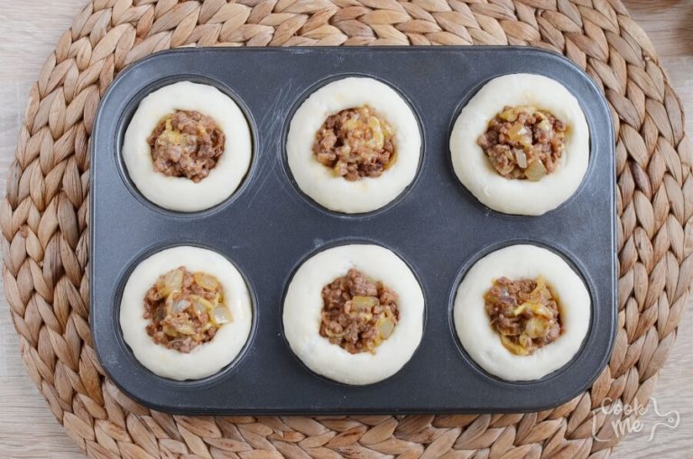 Step 7 - Homemade Cheeseburger Muffins