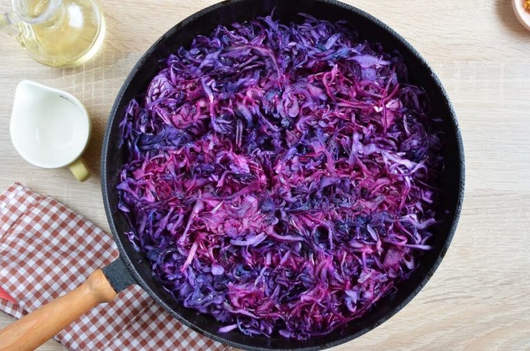 Step 3 - Sauteed Red Cabbage