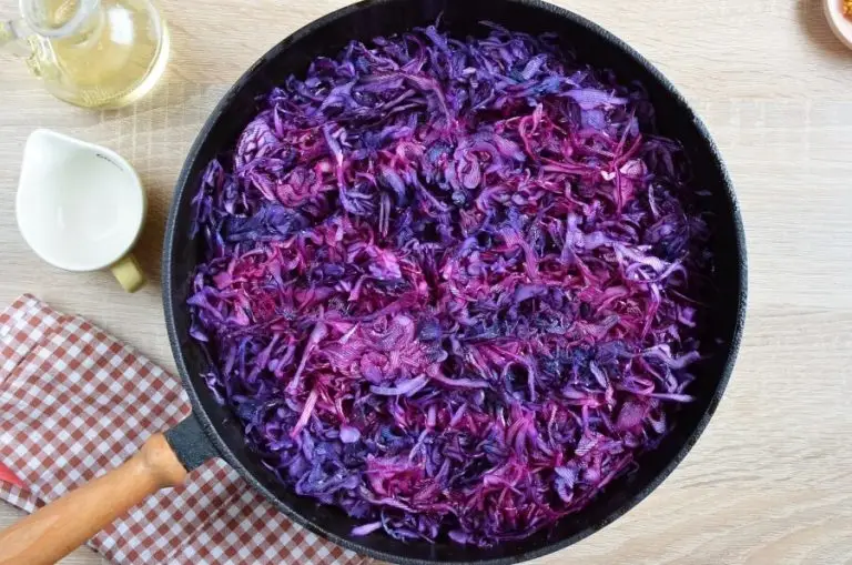 Step 3 - Sauteed Red Cabbage