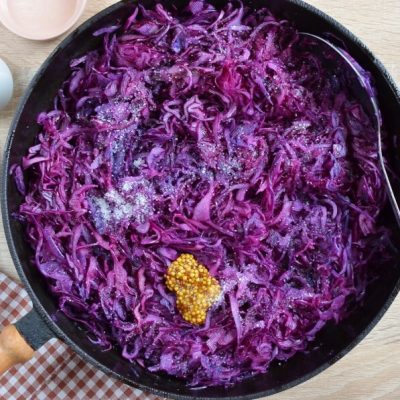 Sauteed Red Cabbage recipe - step 4