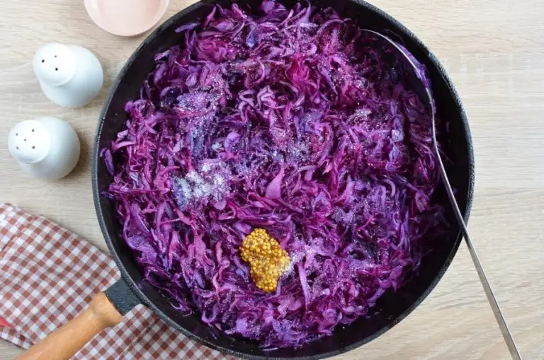 Step 4 - Sauteed Red Cabbage