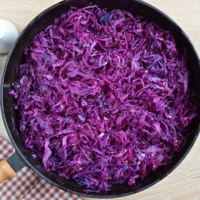 Sauteed Red Cabbage recipe - step 4