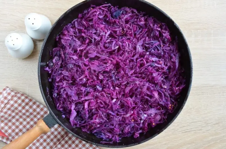 Step 4 - Sauteed Red Cabbage