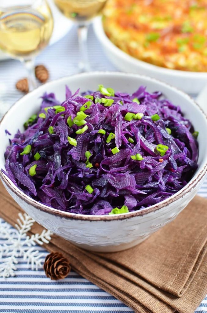 Sauteed Red Cabbage