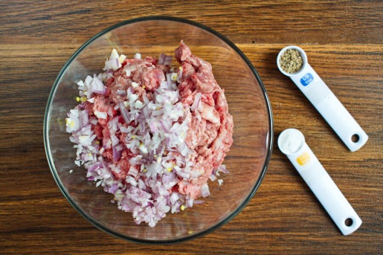 Step 1 - Keto Tomato Cheeseburger Without the Bun