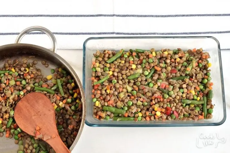 Step 10 - Lentil and Sweet Potato Shepherd’s Pie
