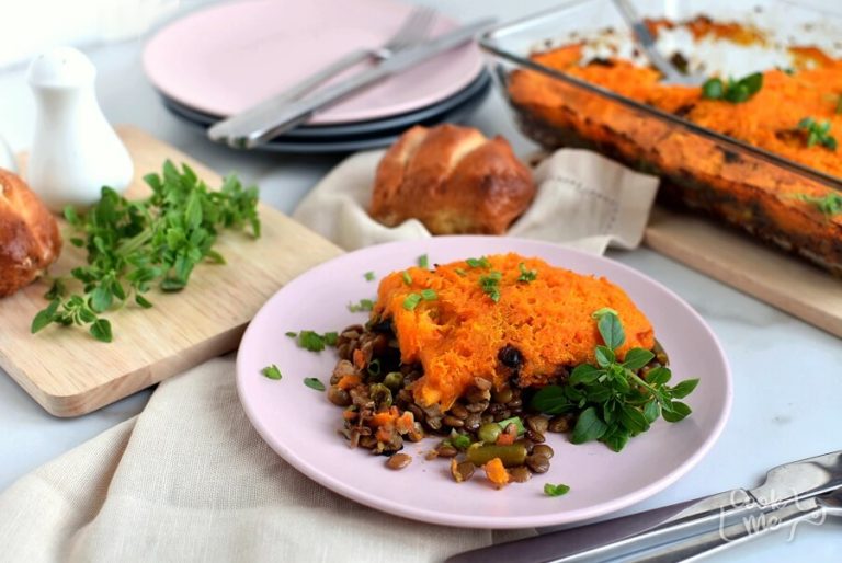 Step 12 - Lentil and Sweet Potato Shepherd’s Pie