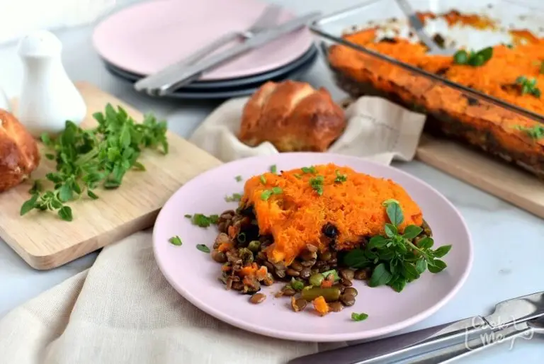 Step 12 - Lentil and Sweet Potato Shepherd’s Pie