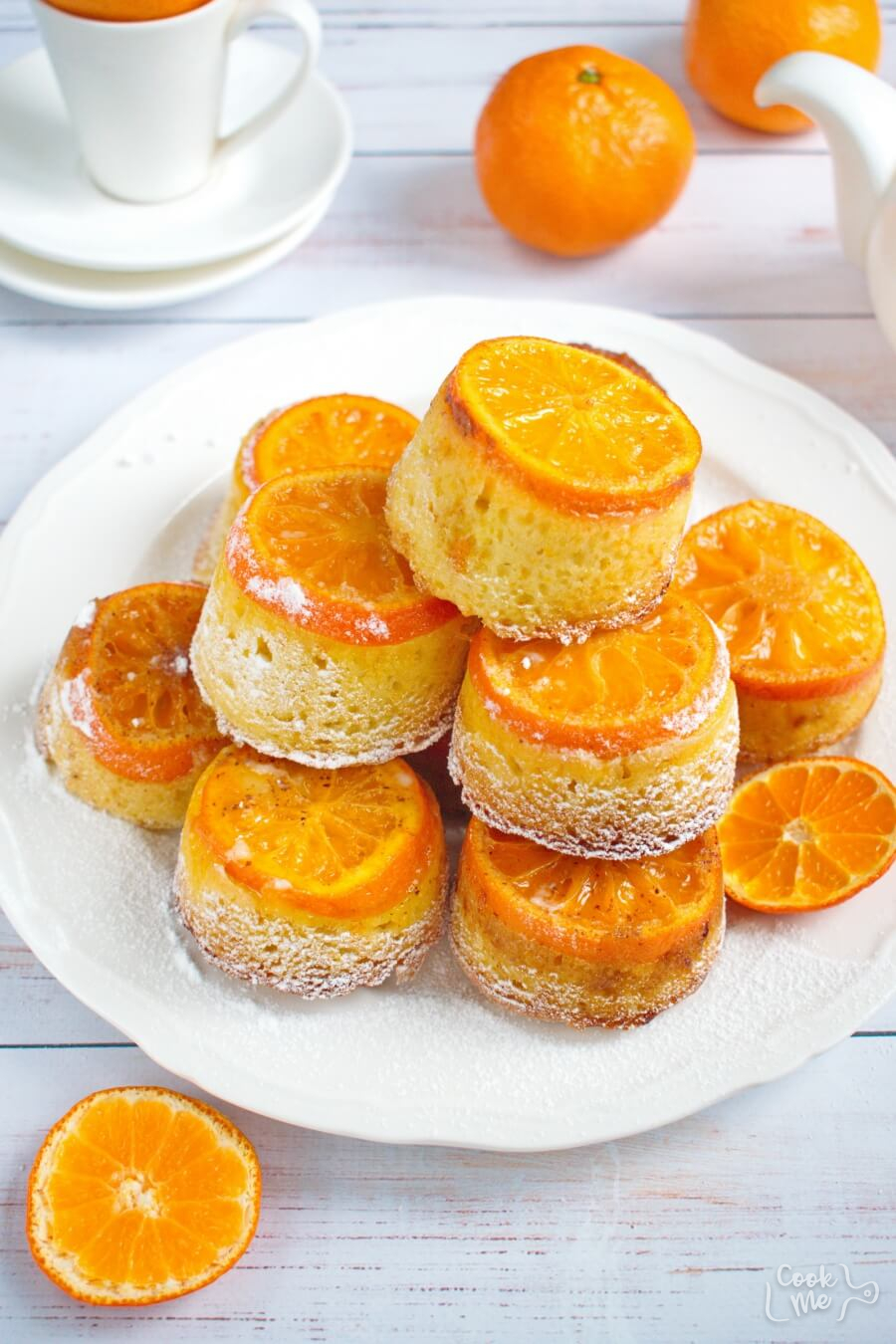 Gluten-free upside-down orange cake (nut free) - George Eats