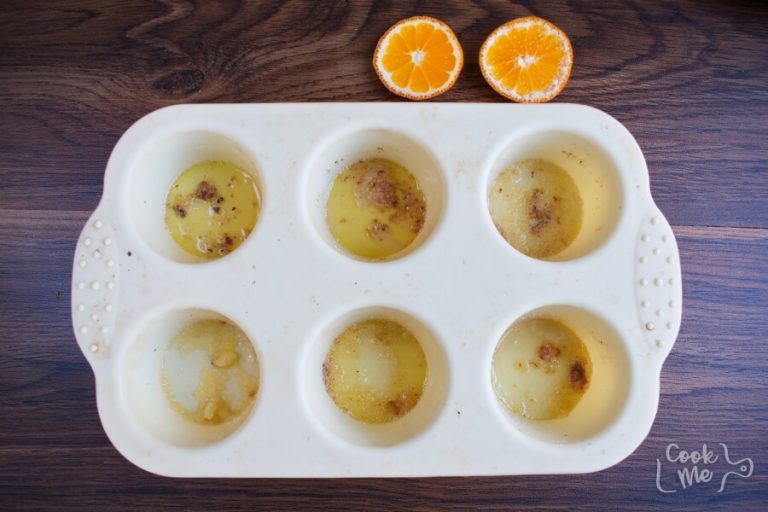 Step 4 - Mandarin Upside-Down Cakelets