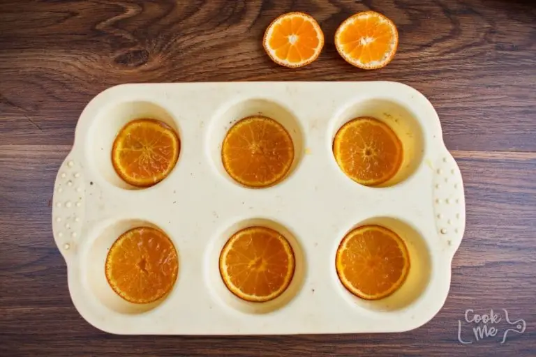 Step 5 - Mandarin Upside-Down Cakelets