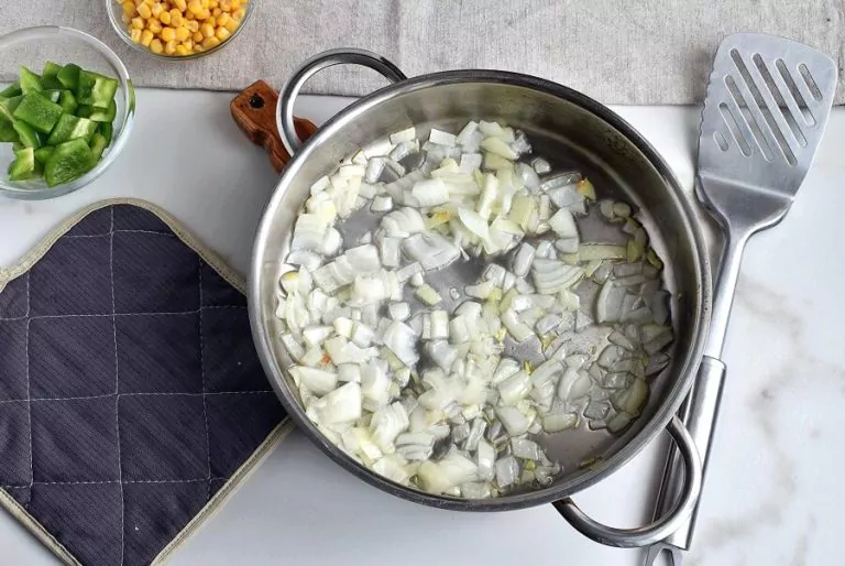 Step 1 - Mexican Cauliflower Rice Skillet