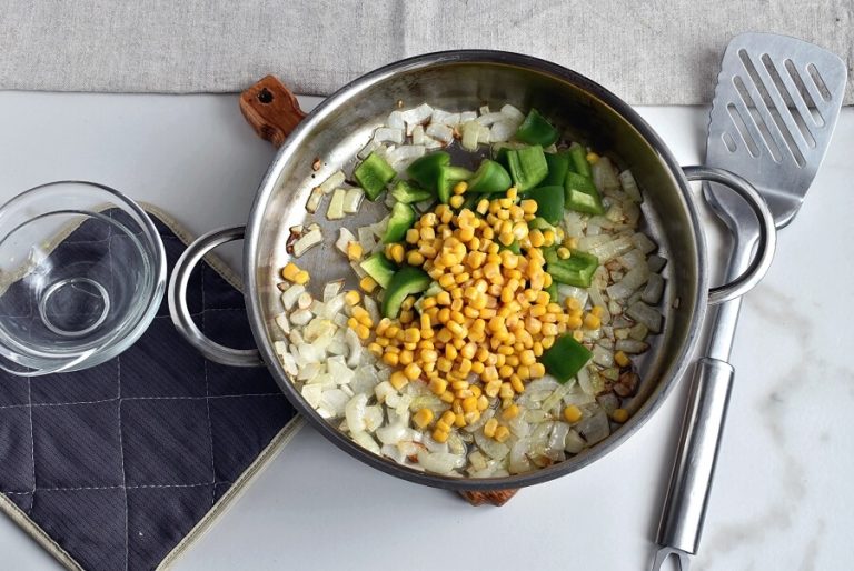 Step 2 - Mexican Cauliflower Rice Skillet