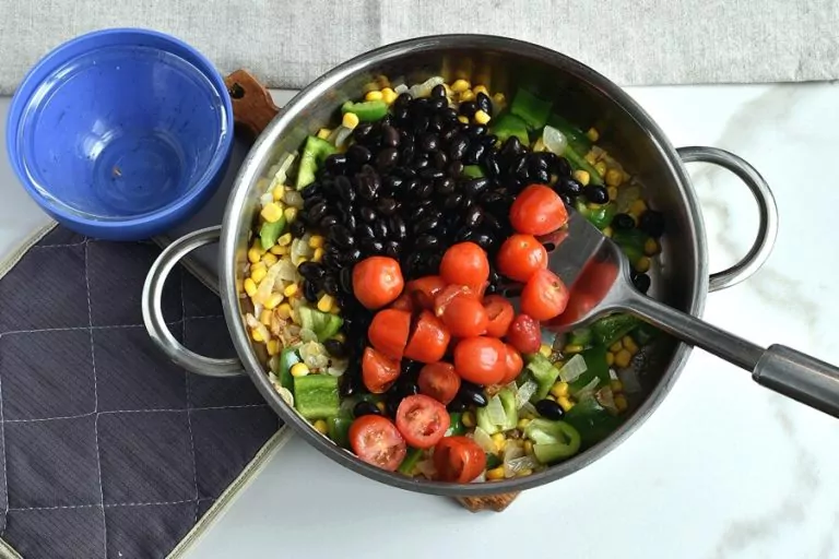 Step 3 - Mexican Cauliflower Rice Skillet