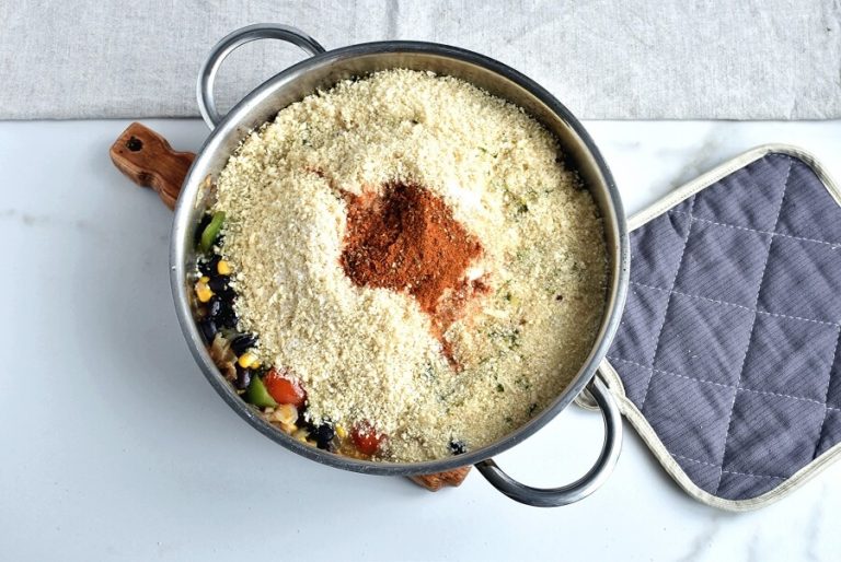 Step 4 - Mexican Cauliflower Rice Skillet