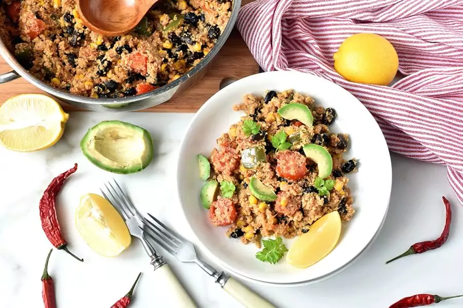 Mexican Cauliflower Rice Skillet