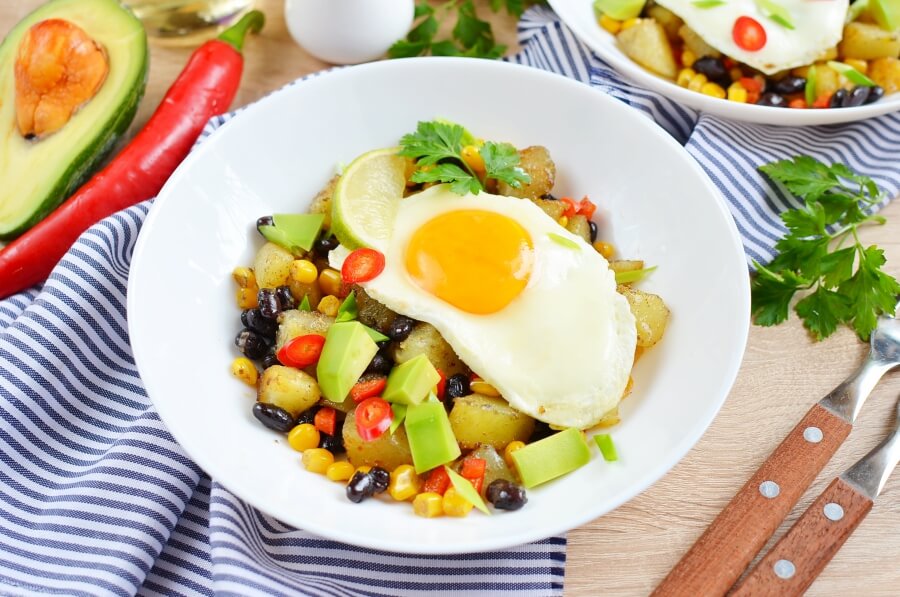 How to serve Mexican Veggie Hash