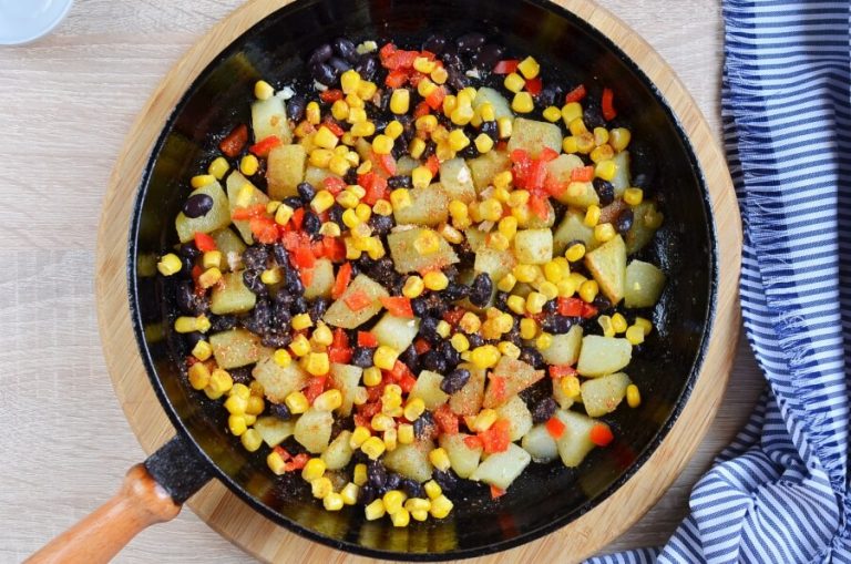 Step 3 - Mexican Veggie Hash