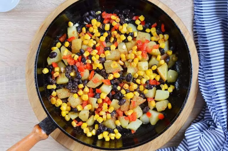 Step 3 - Mexican Veggie Hash