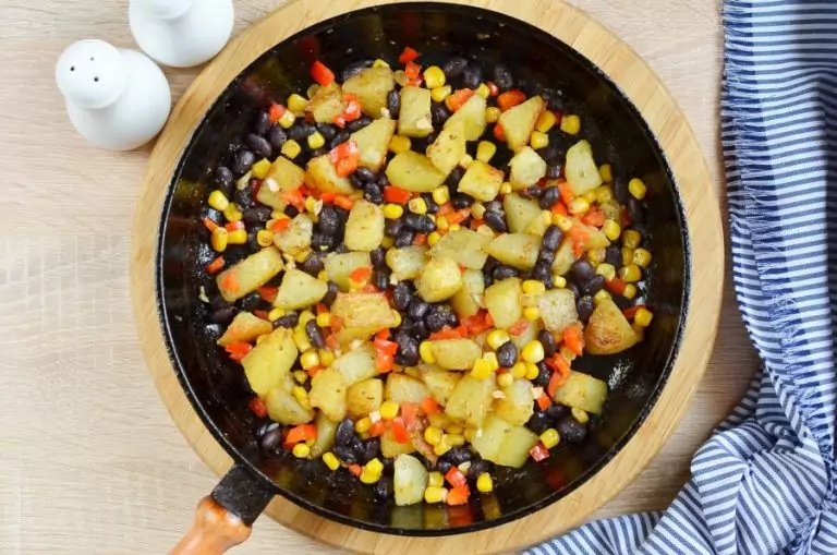 Step 4 - Mexican Veggie Hash