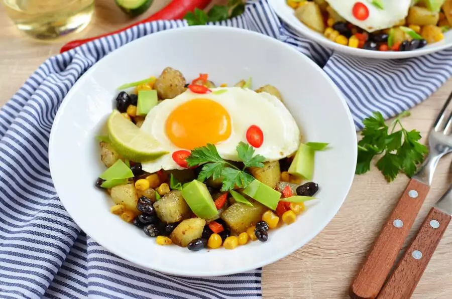 Mexican Veggie Hash
