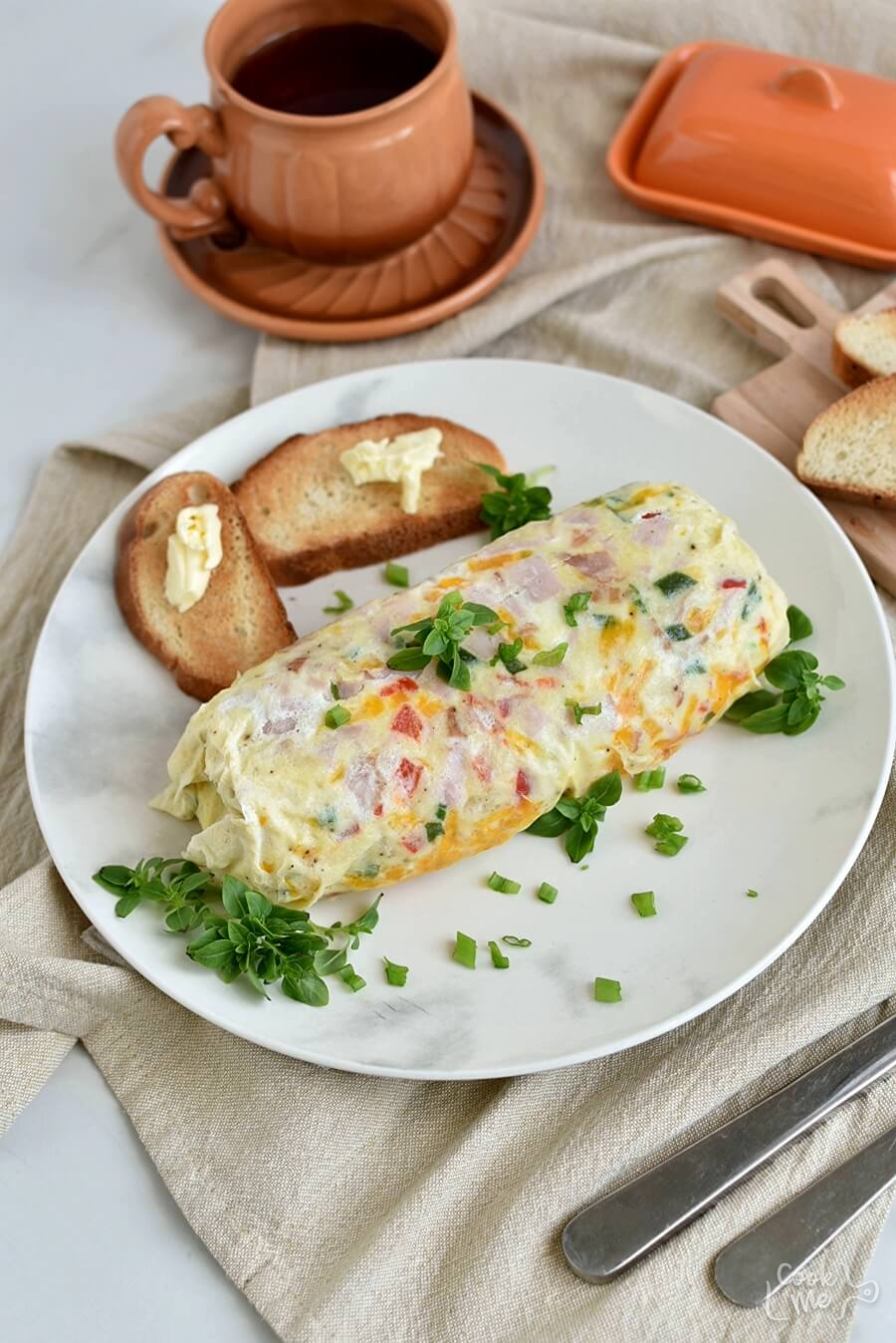 On The Go Omelet Recipe - Cook.me Recipes