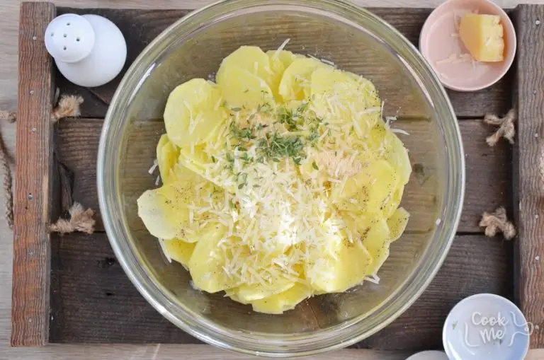 Step 2 - Parmesan Potato Stacks