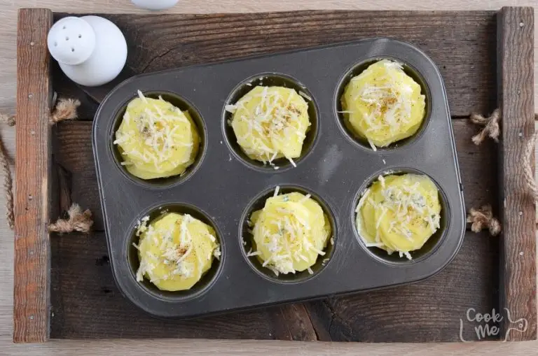 Step 3 - Parmesan Potato Stacks