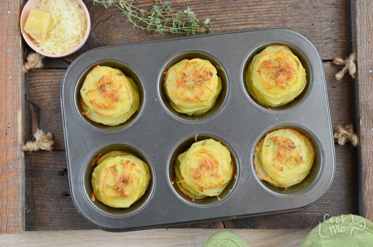 Step 5 - Parmesan Potato Stacks