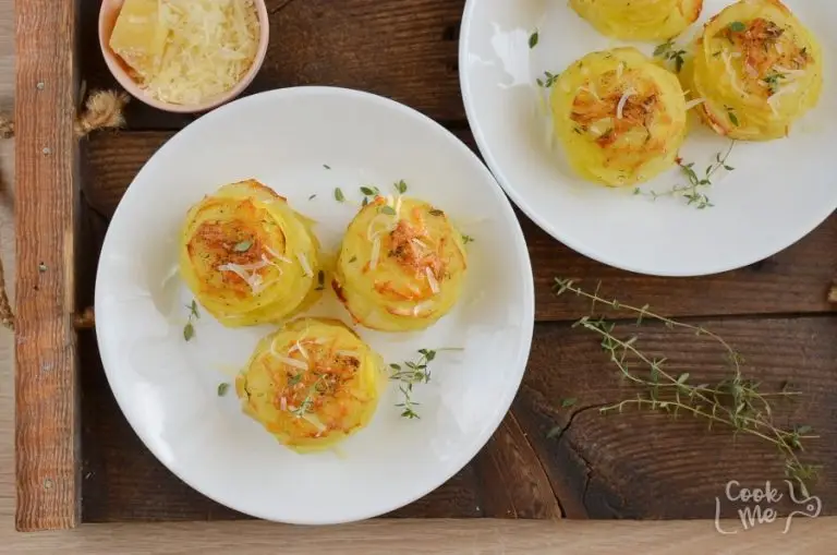 Step 6 - Parmesan Potato Stacks