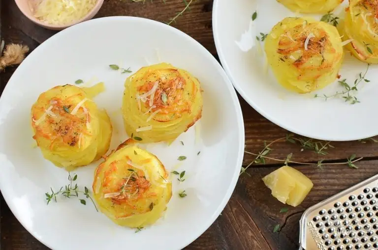 Step 7 - Parmesan Potato Stacks