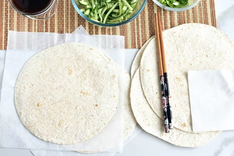 Step 4 - Peking Pork Wraps