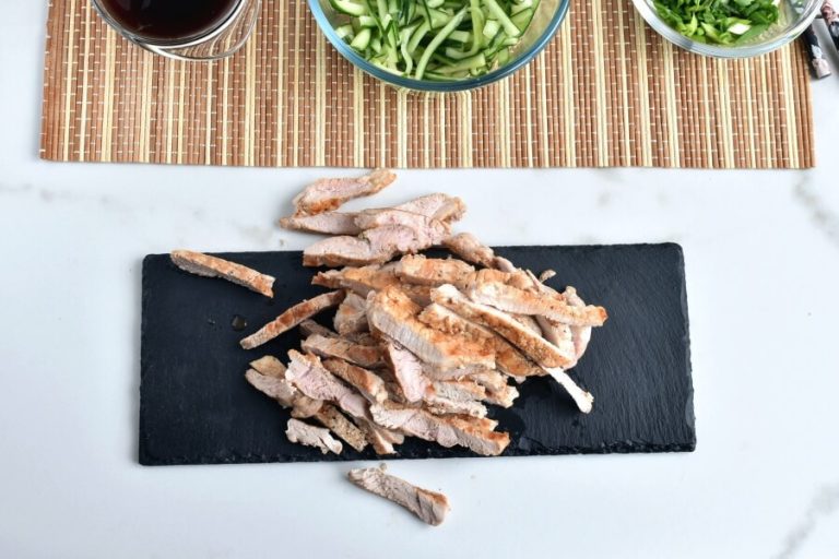 Step 6 - Peking Pork Wraps