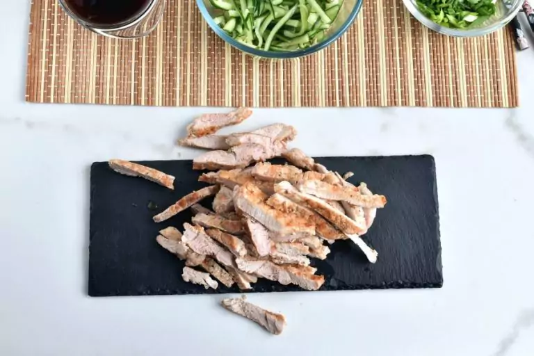 Step 6 - Peking Pork Wraps