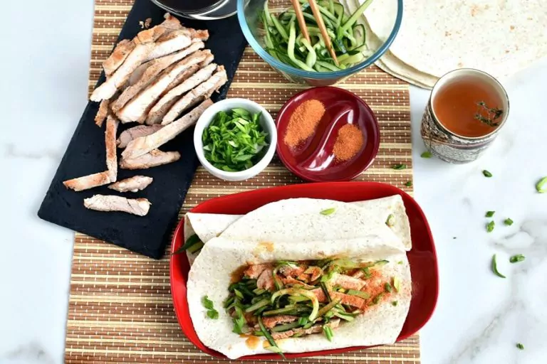 Step 9 - Peking Pork Wraps