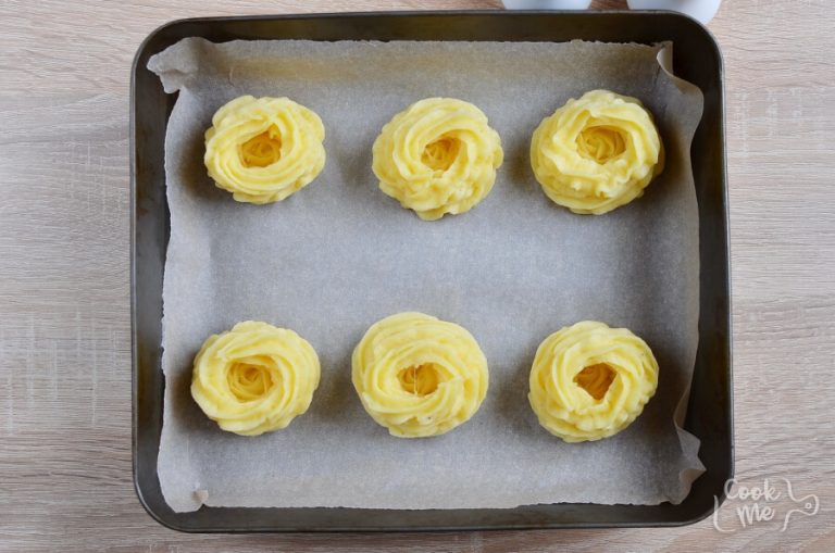 Step 4 - Potato Nests: Hearty Ham and Cheese Filling