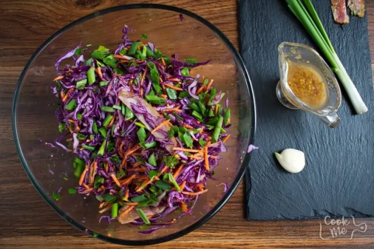 Step 5 - Red Cabbage, Bacon and Avocado Slaw
