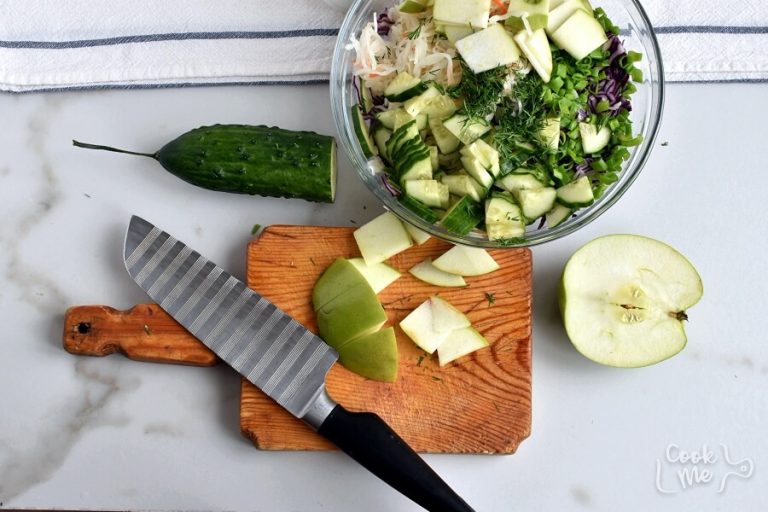 Step 3 - Red Cabbage Salad with Apple
