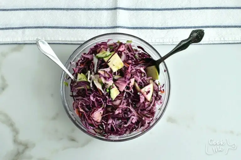 Step 4 - Red Cabbage Salad with Apple