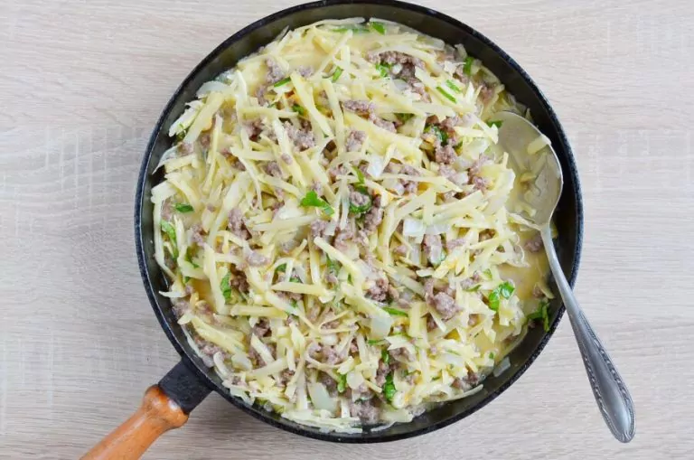 Step 4 - Sausage, Potato and Egg Skillet