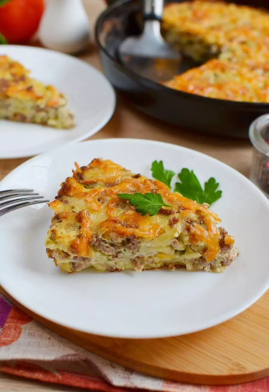 Sausage, Potato and Egg Skillet