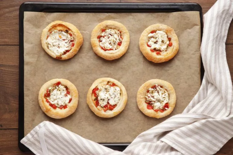 Step 5 - Shrimp and Goat Cheese Tarts