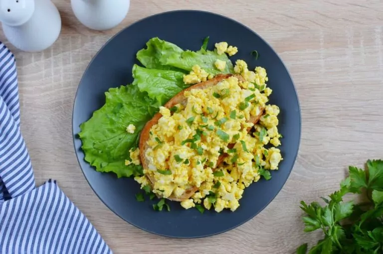 Step 4 - Simple Vegan Scrambled Eggs