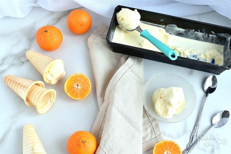 Tangerine Ice Cream Recipe Cook.me Recipes
