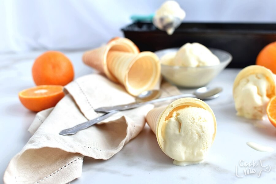 Tangerine Ice Cream