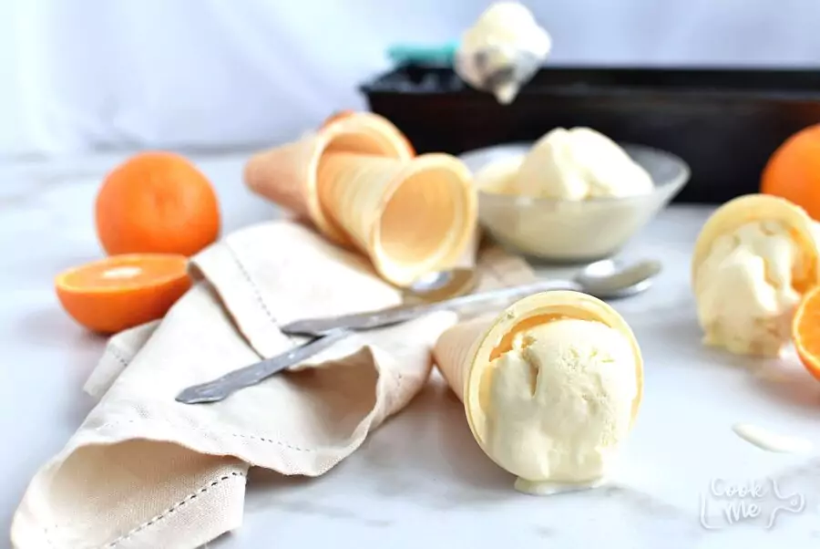 Tangerine Ice Cream