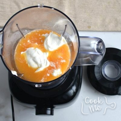 Tangerine Ice Cream recipe - step 3